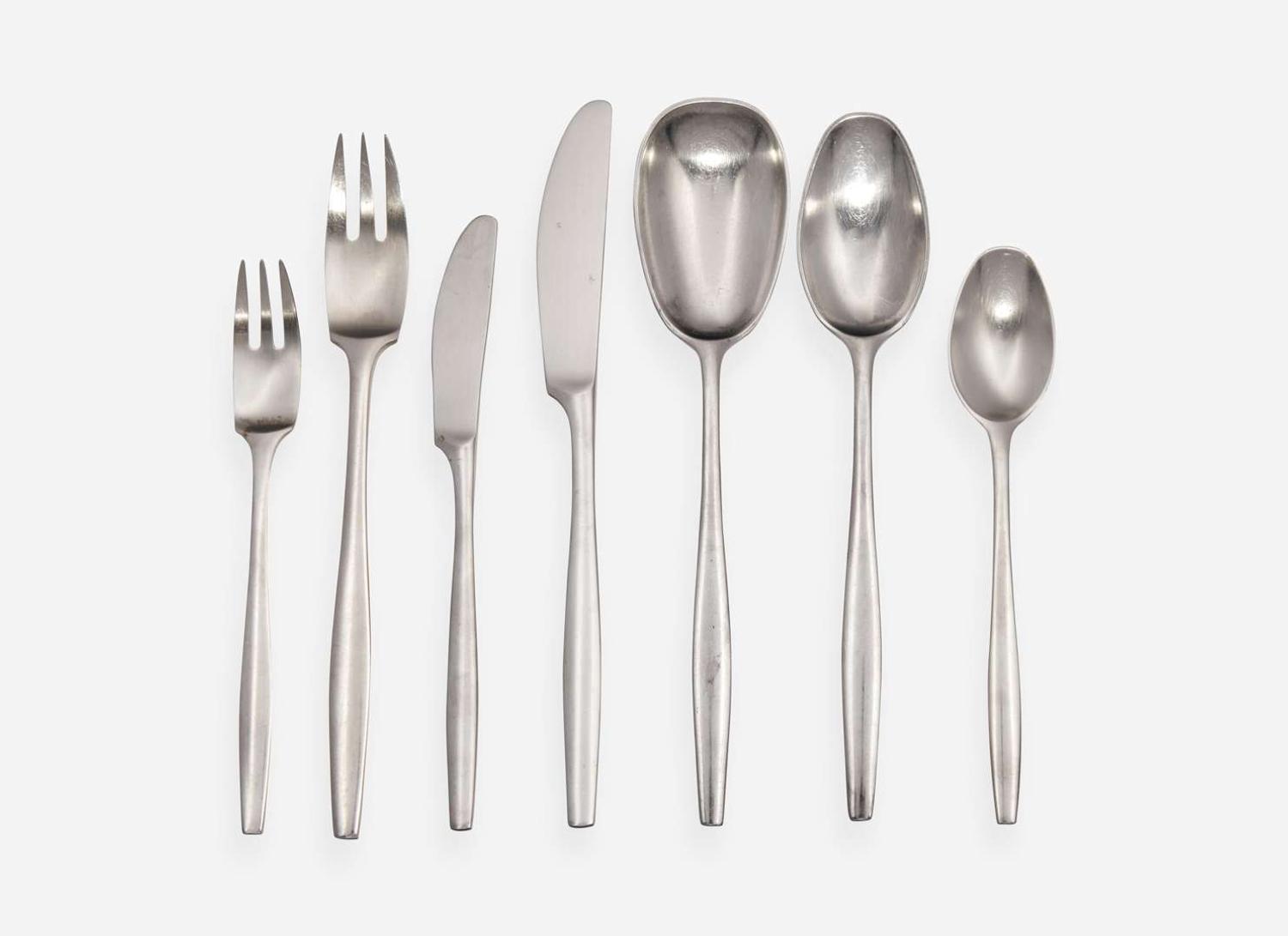 Jens Quistgaard for Dansk, "Variation V" Flatware Service