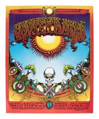 [MUSIC] -- [POSTERS]. A group of 7 posters, most promoting Grateful Dead performances, including artwork by Phillip GARRIS and Rick GRIFFIN, comprising: