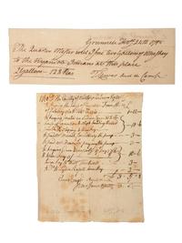 [NATIVE AMERICANS]. A group of 4 items related to Indian Department Finances.