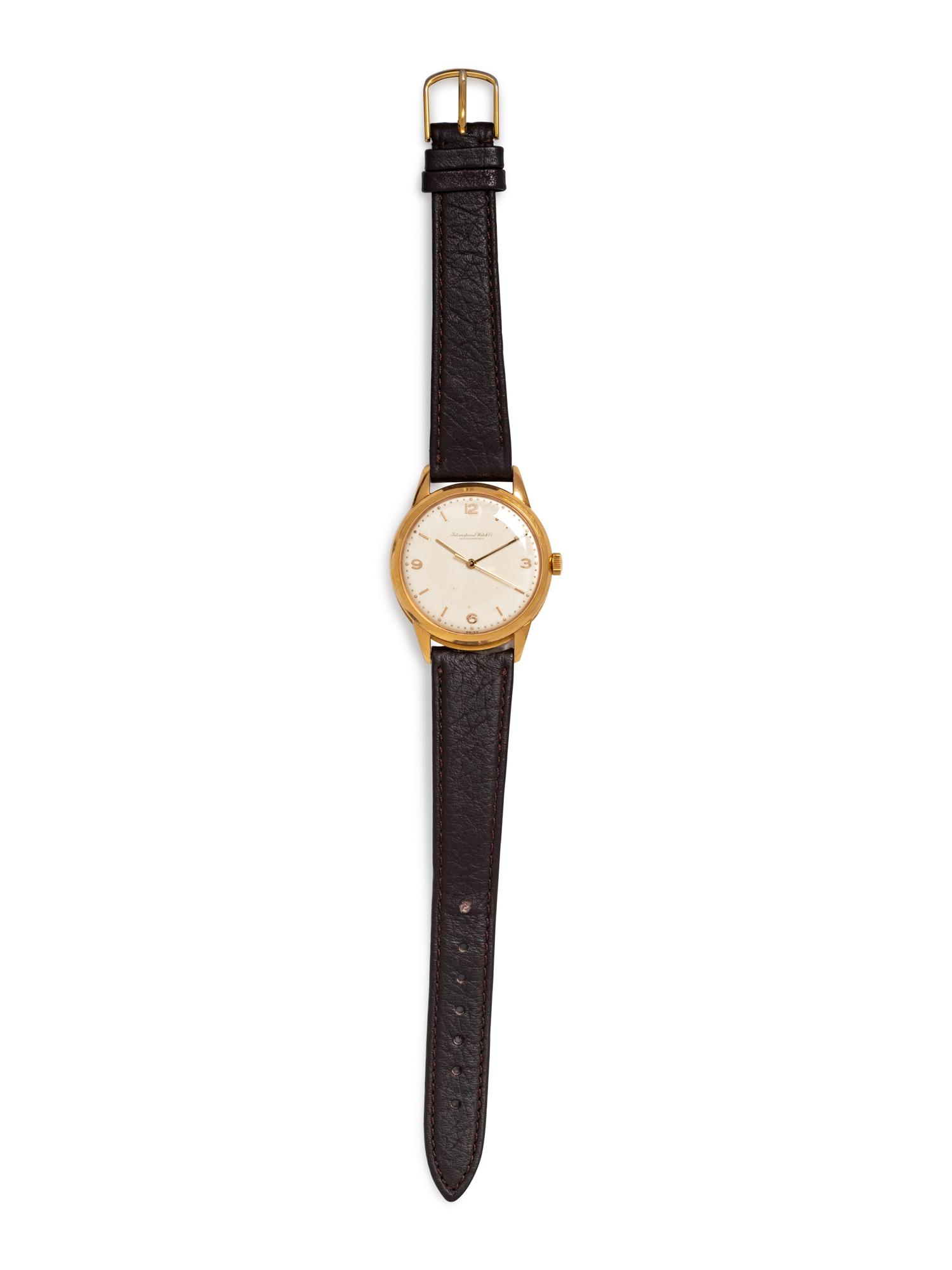 IWC-Schaffhausen, Yellow Gold Wristwatch