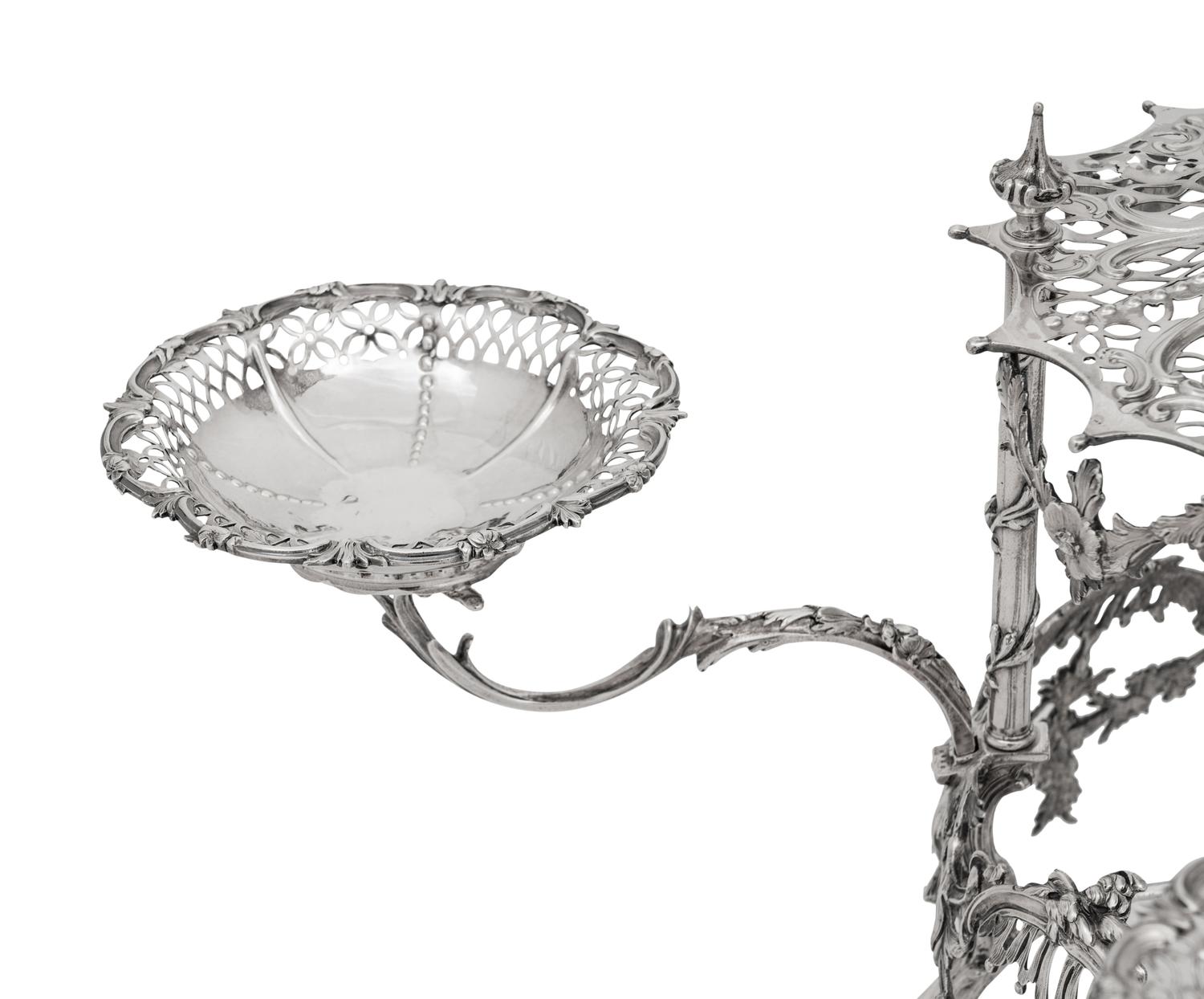 A George III Silver Epergne