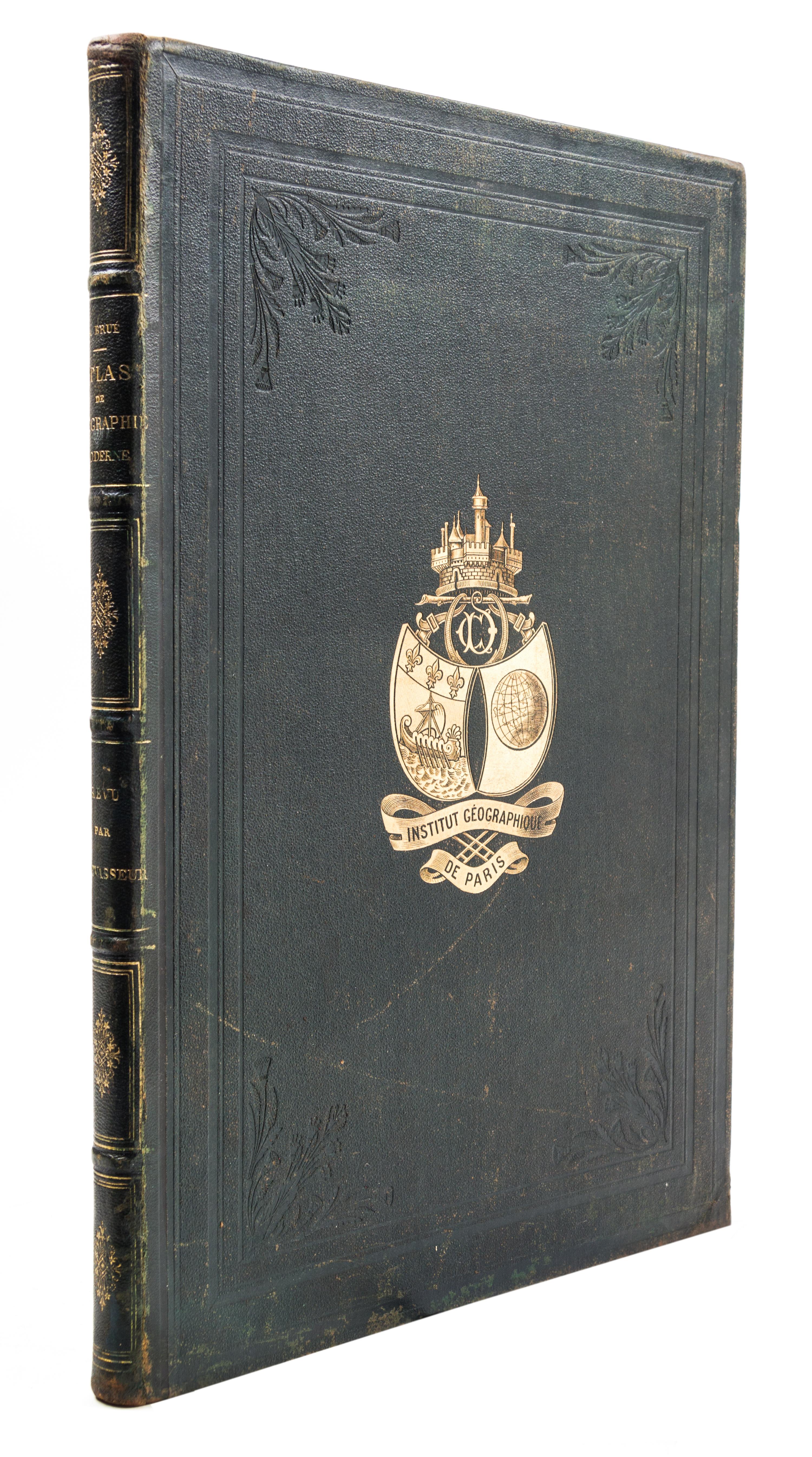 (LEVASSEUR, VICTOR) BRUE, ADRIEN HUBERT. Atlas universel de geographie physique, politique... Paris, 1875.