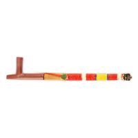 Sioux Quilled Pipe Stem, with Catlinite Bowl