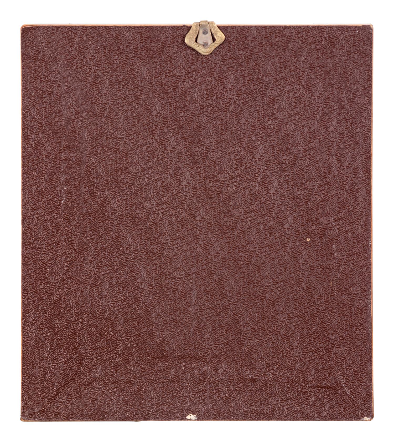 A Russian Silvered Metal Icon