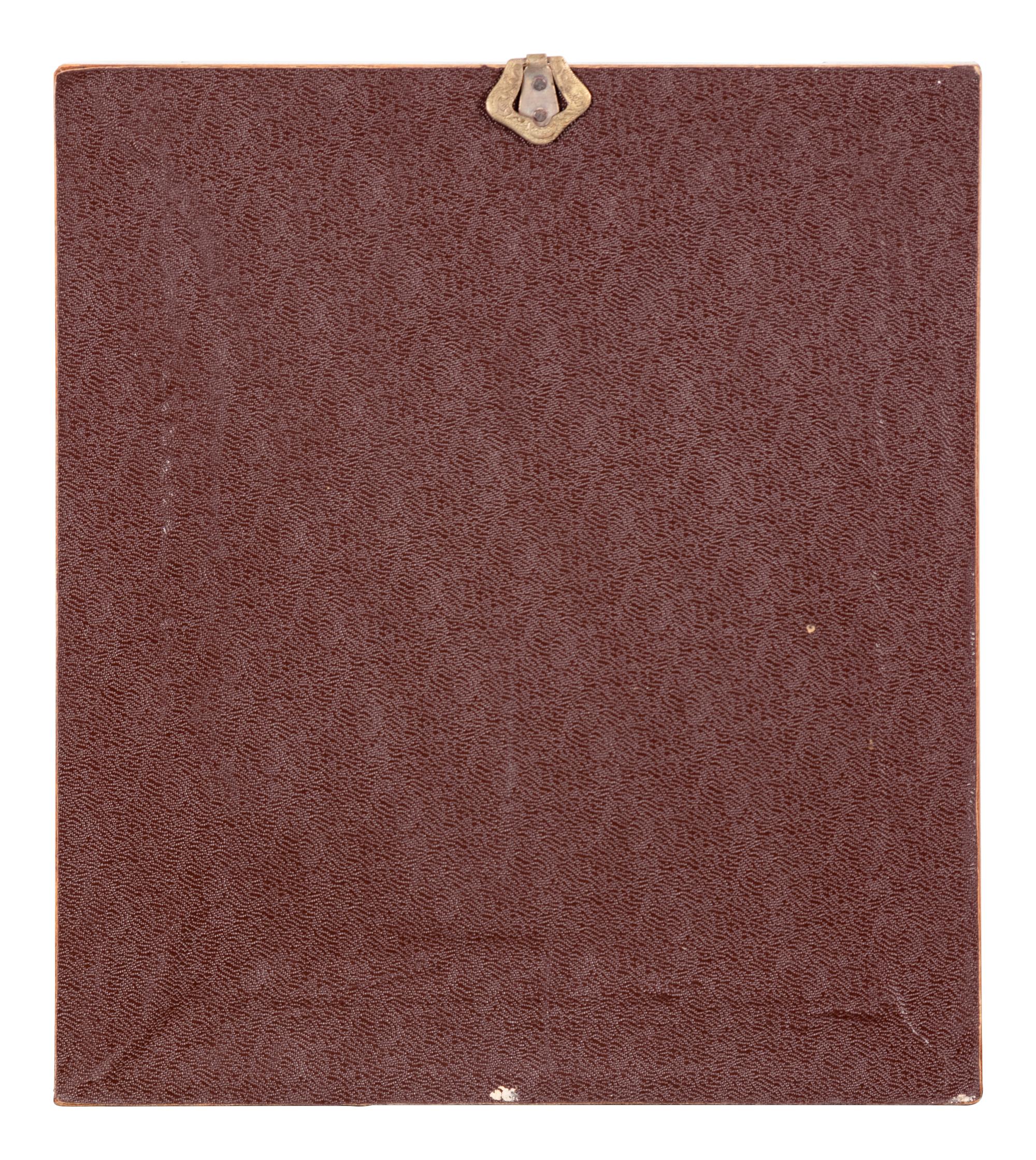 A Russian Silvered Metal Icon