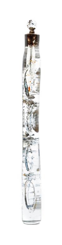 A Continental Glass Scent Flask Height 5 inches. — 19TH/20TH CENTURY