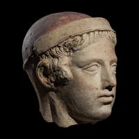 An Etruscan Head of an Ephebe