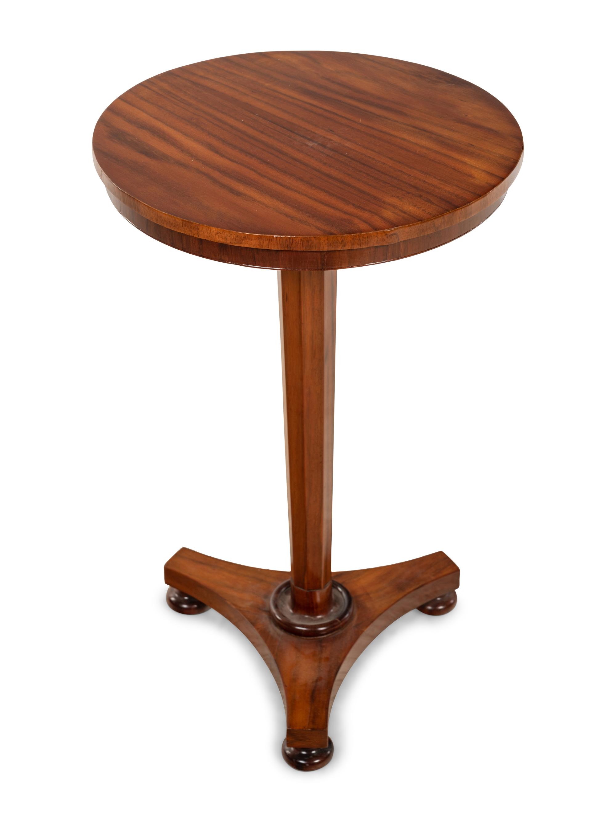 A William IV Mahogany Pedestal Table