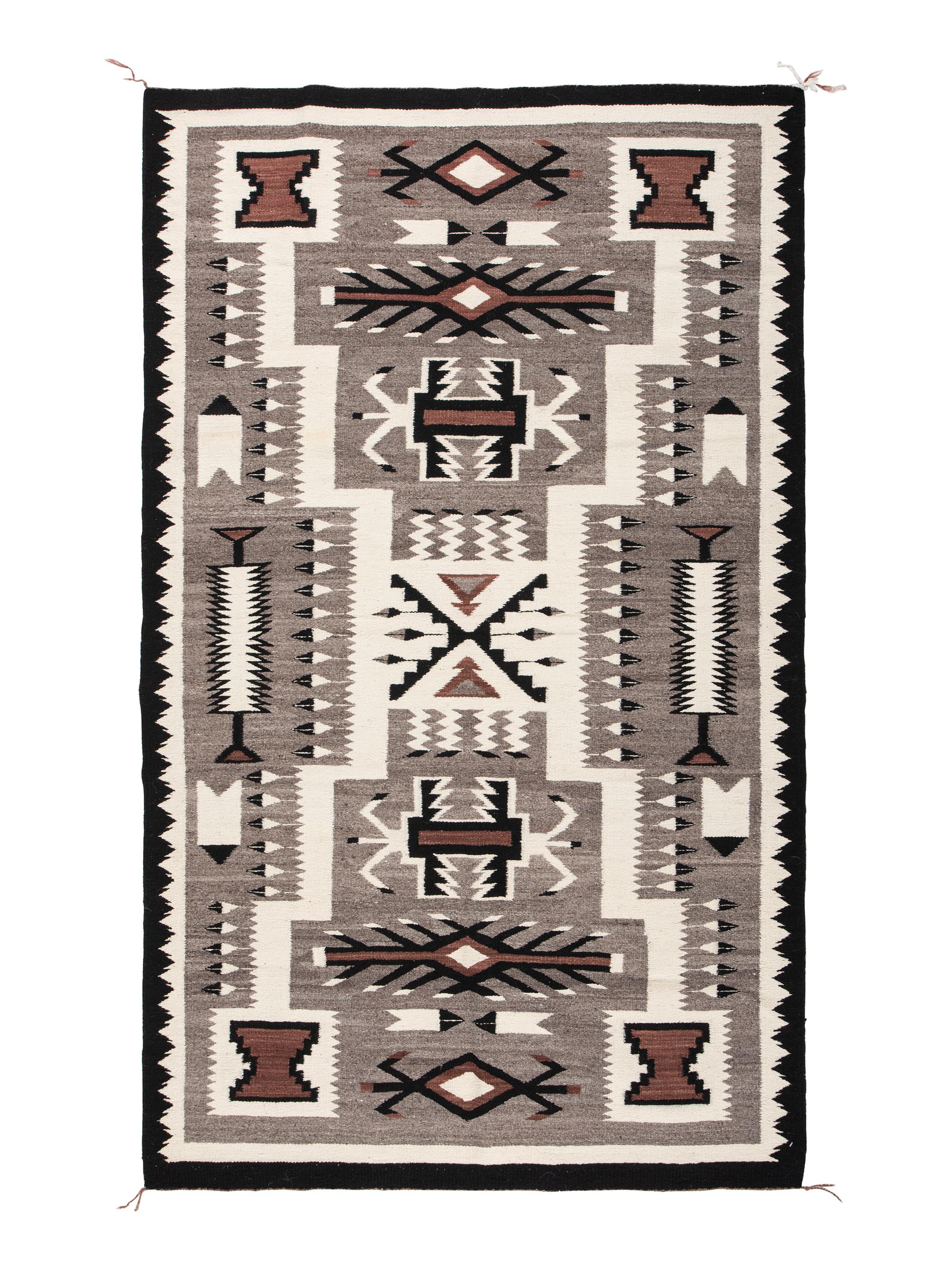Navajo Storm Pattern Weaving / Rug