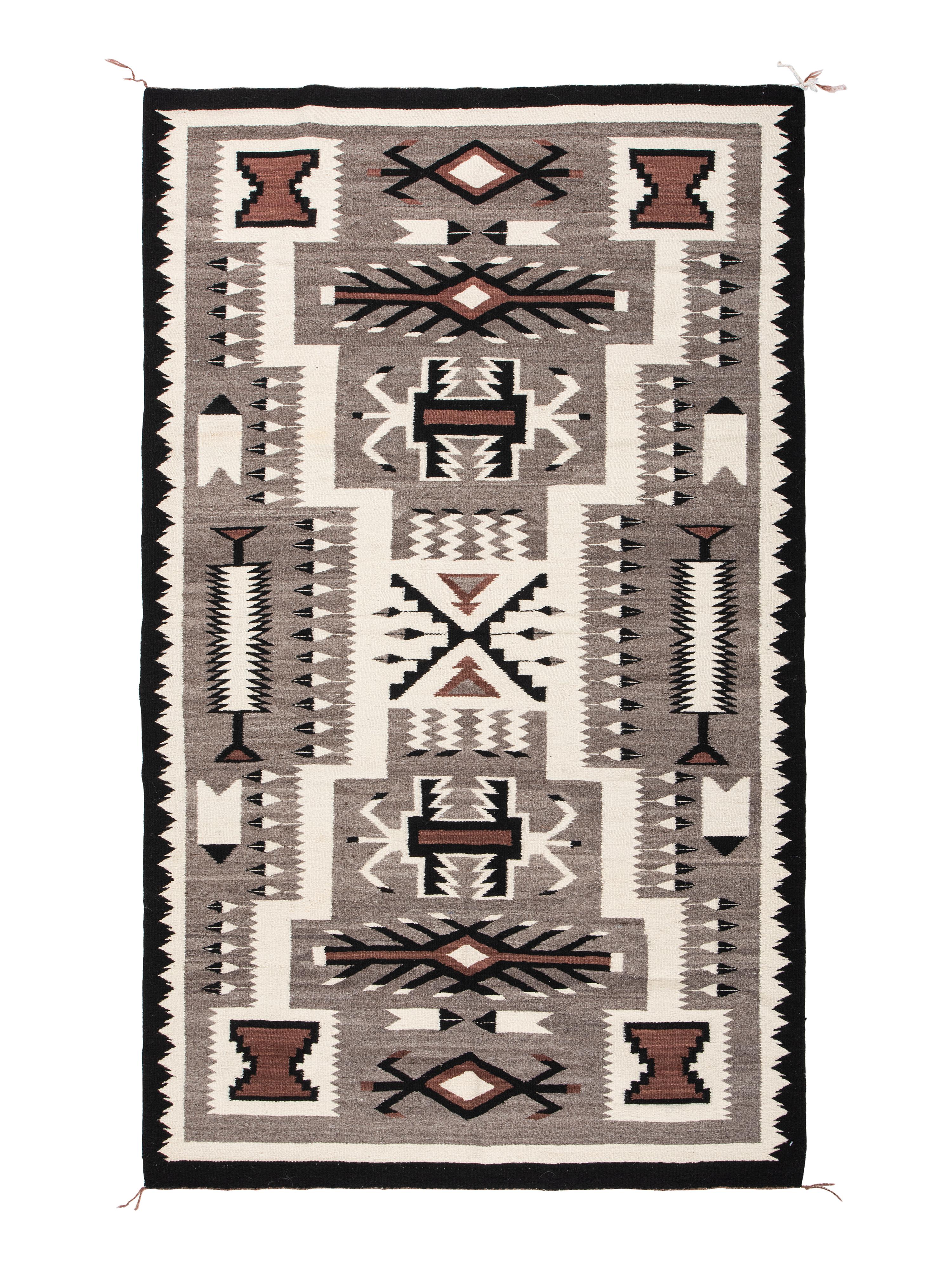 Navajo Storm Pattern Weaving / Rug