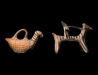 Two Mycenaean Terracotta Figures