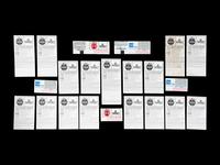 A Collection of 18 Chicago Bulls Michael Jordan Last Dance Era 1997-98 Regular Season and Playoff Tickets and Stubs,