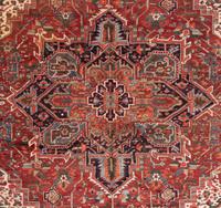 A Heriz Wool Rug