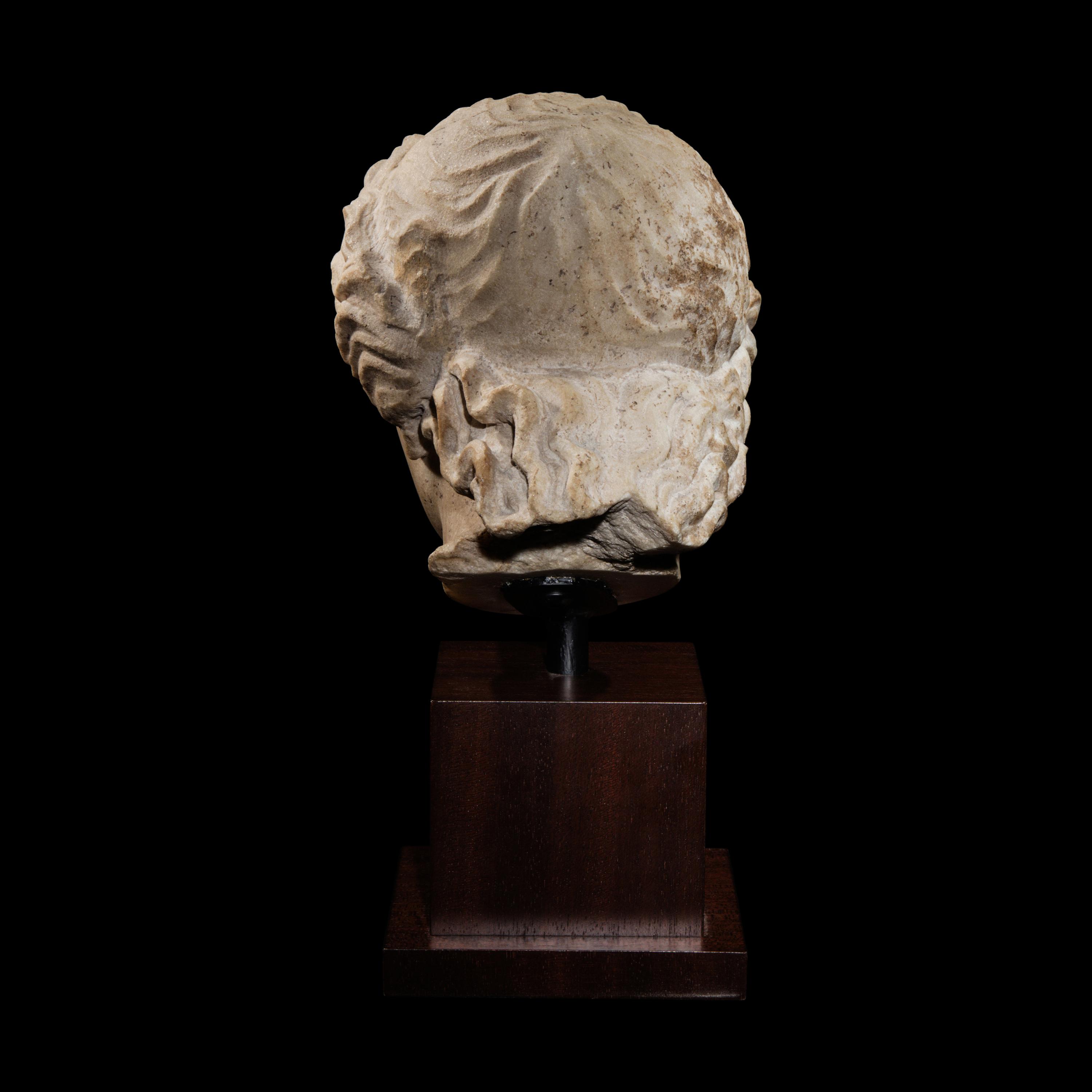 A Roman Marble Head of Venus