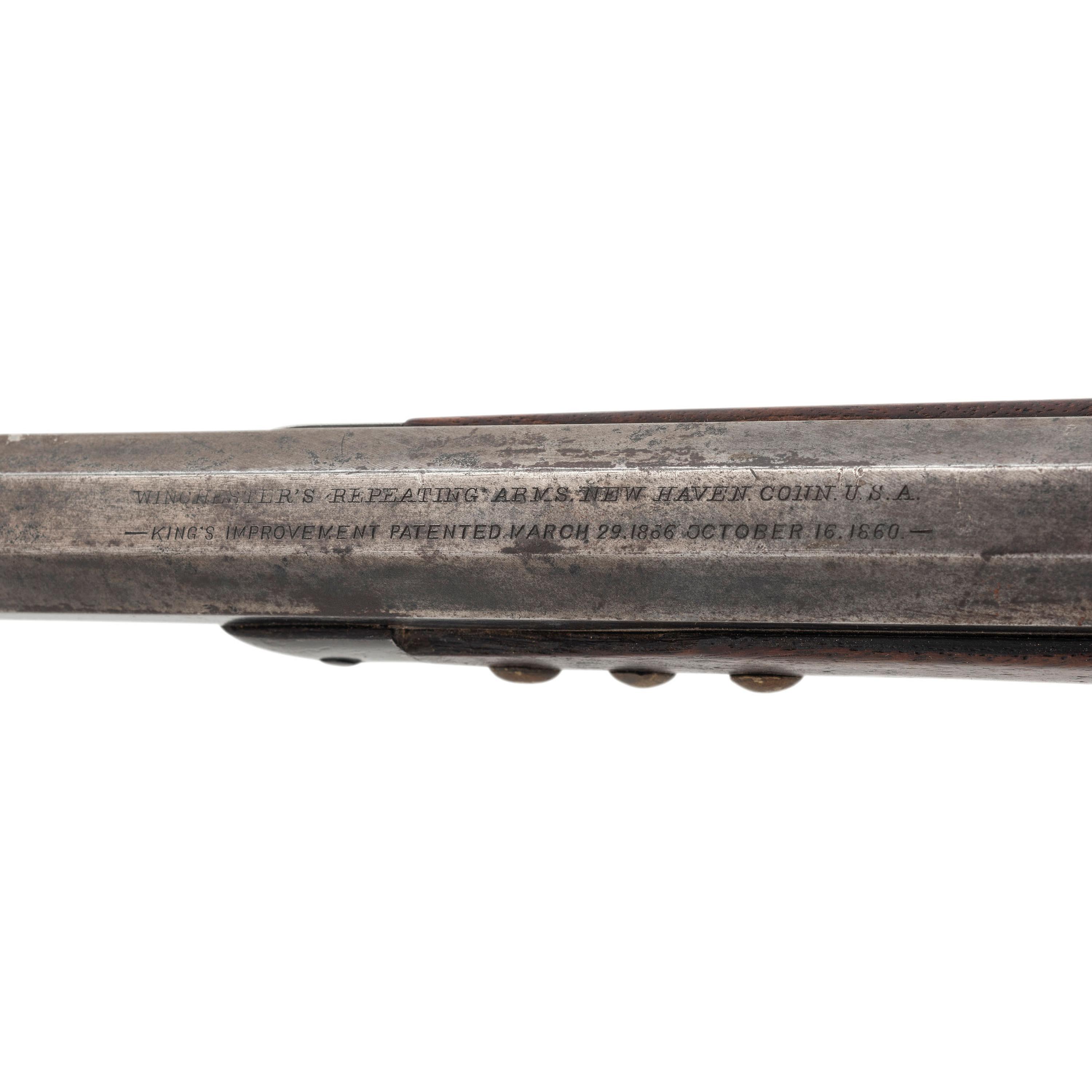 Tack Decorated Winchester Model 1873 3rd Model