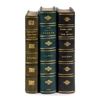 Wells, H.G. (1866-1946). A group of 3 first editions, comprising: