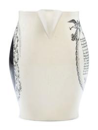 A Rare Liverpool Transfer-Printed Creamware 'Thomas Jefferson' Pitcher