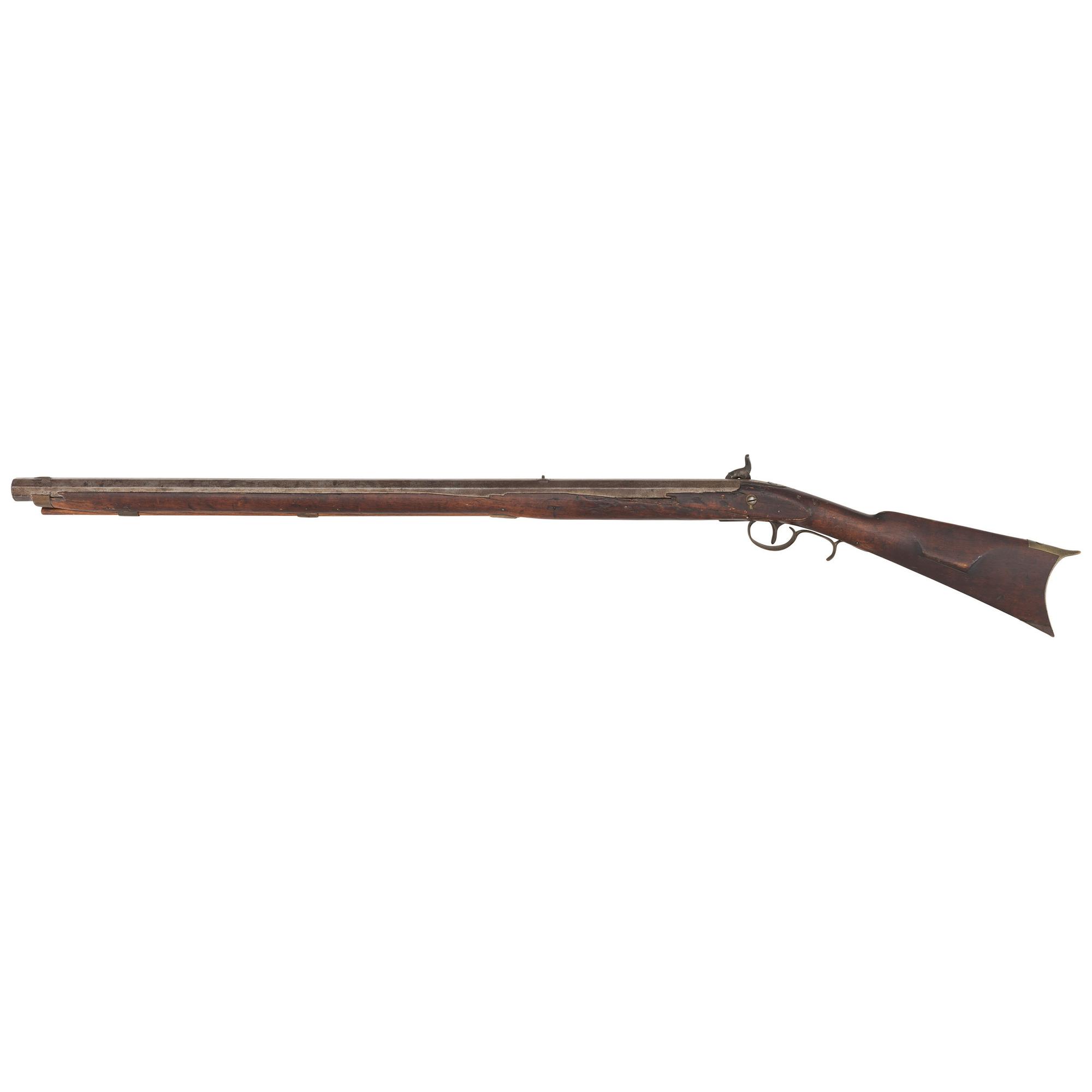 Native Decorated Percussion Trade Rifle by Leman