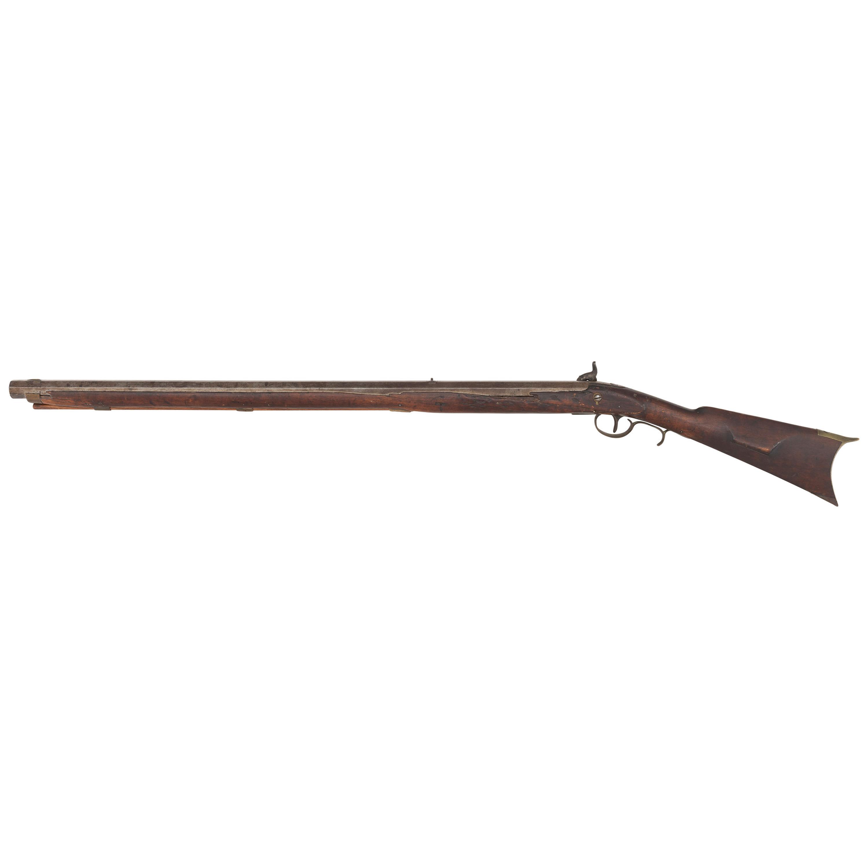 Native Decorated Percussion Trade Rifle by Leman