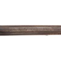 N Beyer Signed Late Golden Age Full Stock Flintlock Rifle