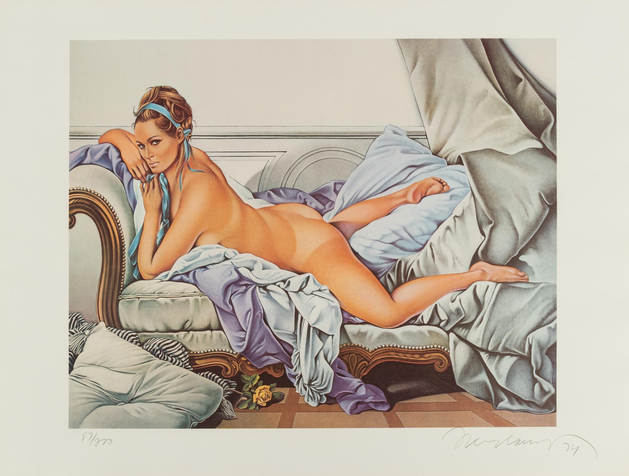 Mel Ramos ( complete portfolio of four prints with original cloth case)