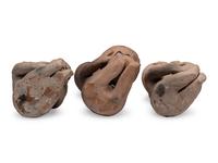 Tesuque Pottery Rain God Figures