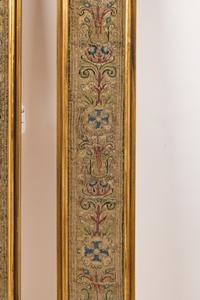 A Pair of Framed Italian Tapestry Fragments
