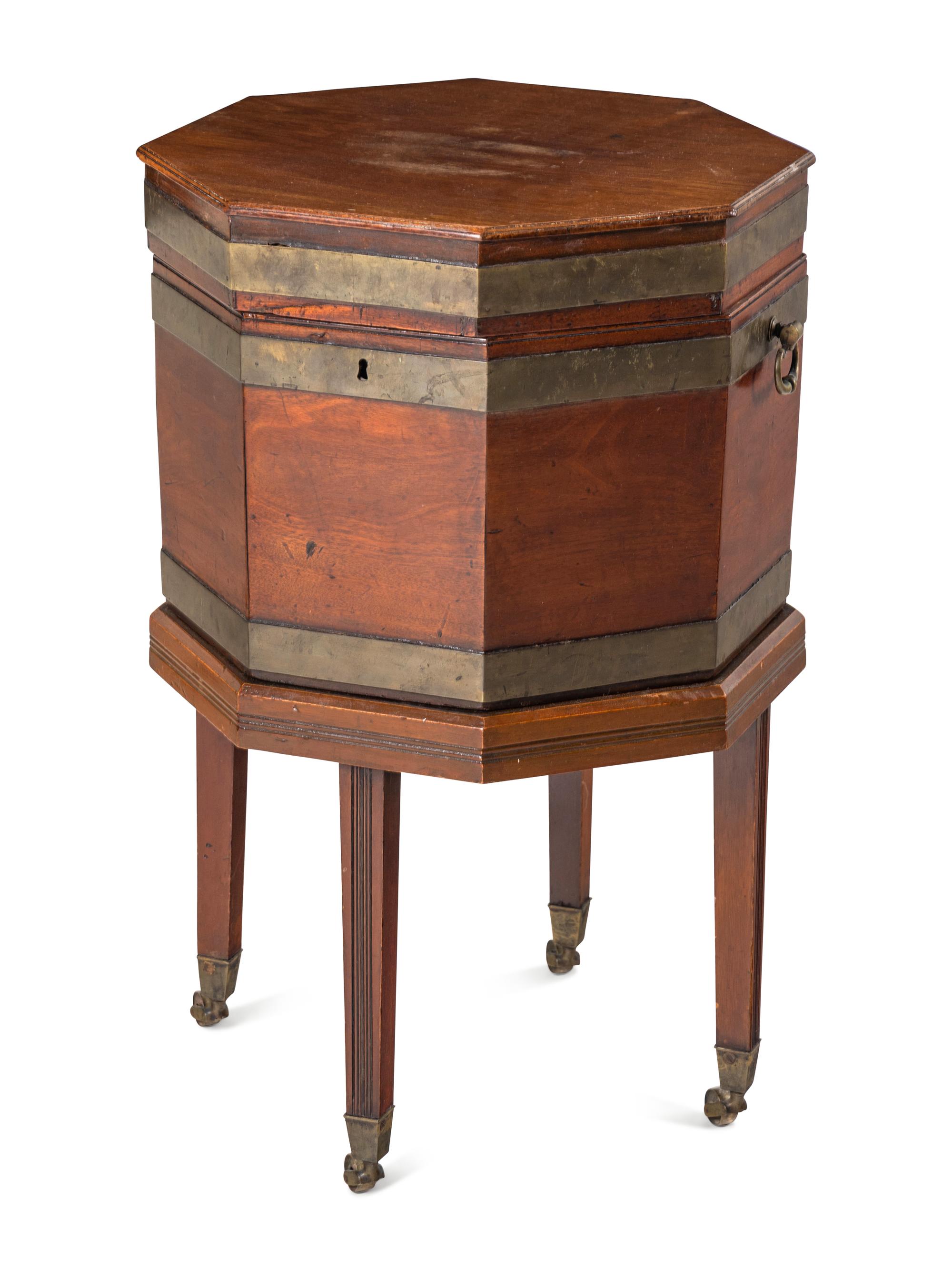 A George III Mahogany Cellarette