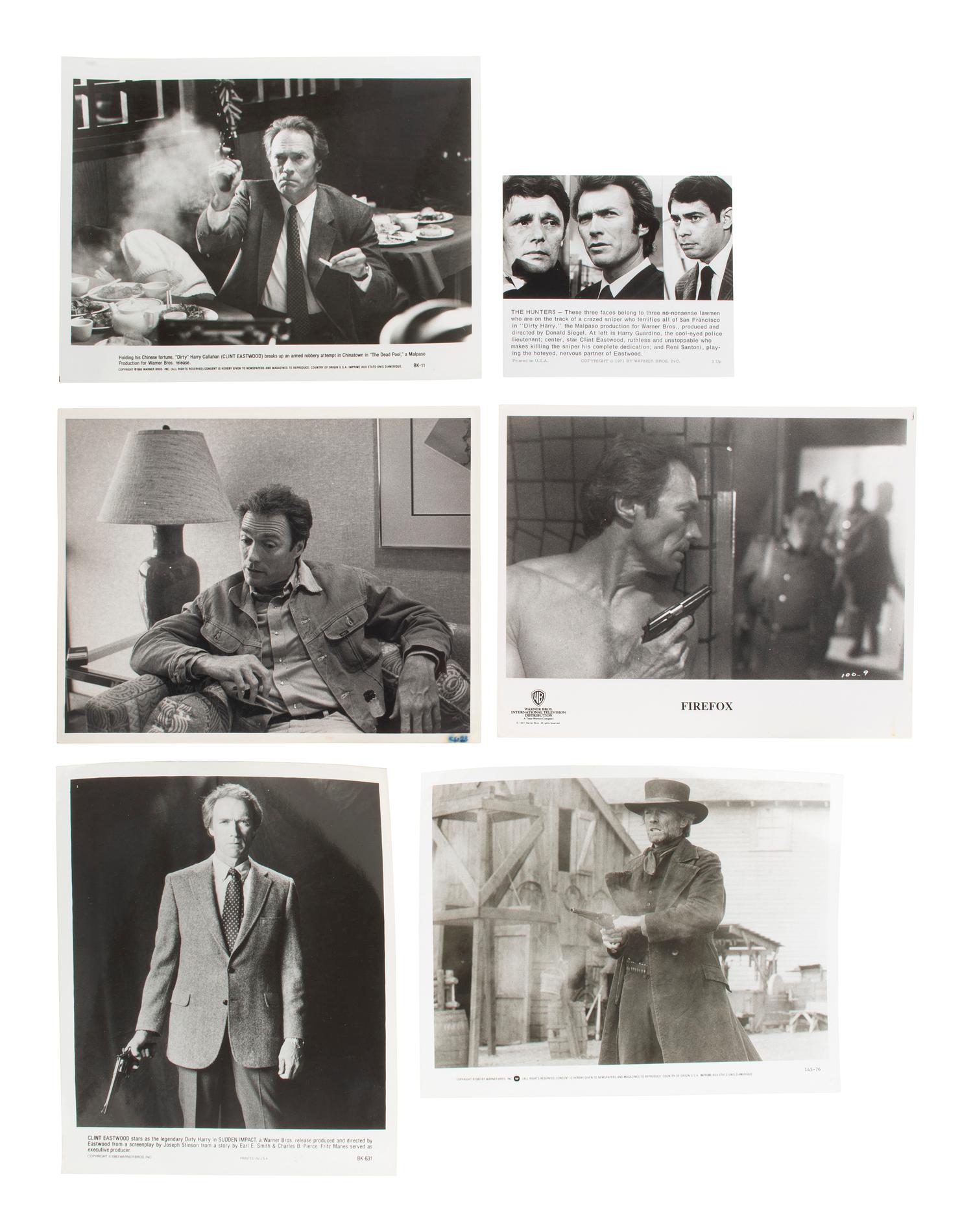 [FILM]. A group of press photographs and film-related ephemera and publications, comprising: