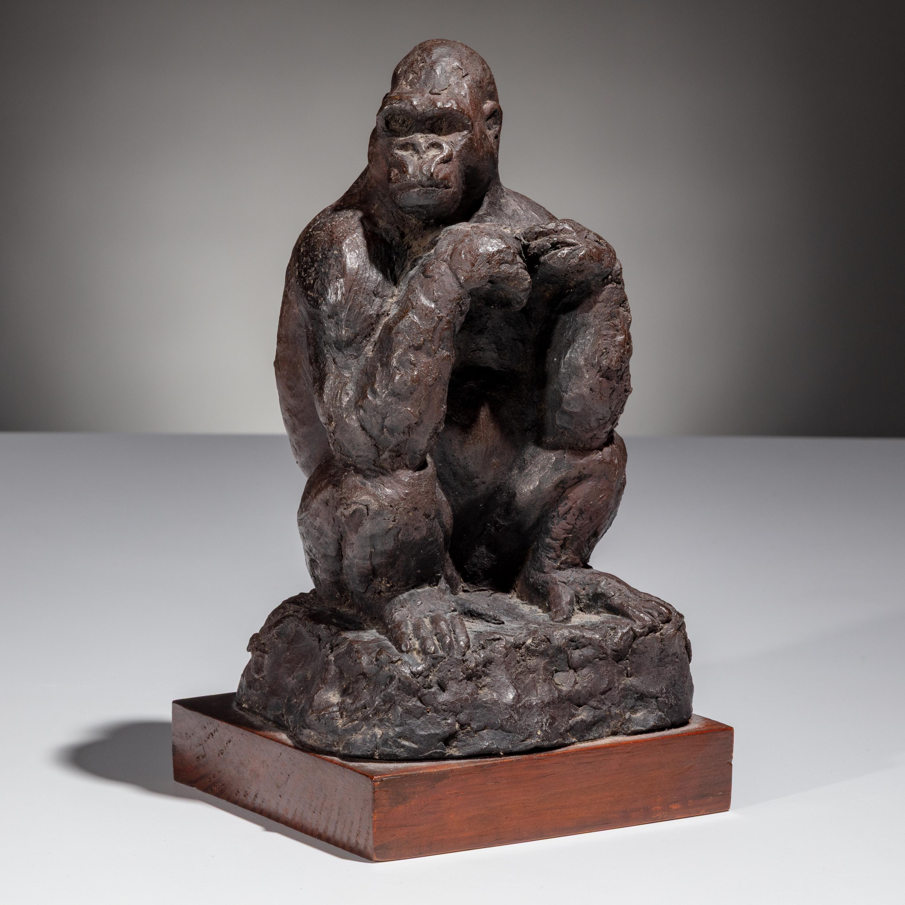 Beatrice Fenton (American, 1887–1983) — 'Bamboo' ( gorilla) Sculpture