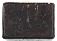 Civil War-period officer's grooming kit. Manufactured by Edw. Christmann, Philadelphia, PA.