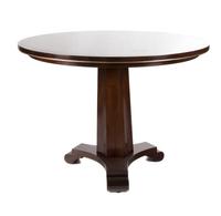 A Custom Dessin Fournir Companies Occasional Table Height 30 1/2 x width 42 x width 42 inches. — 20TH CENTURY
