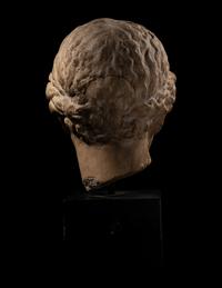 A Hellenistic Marble Head of a Woman