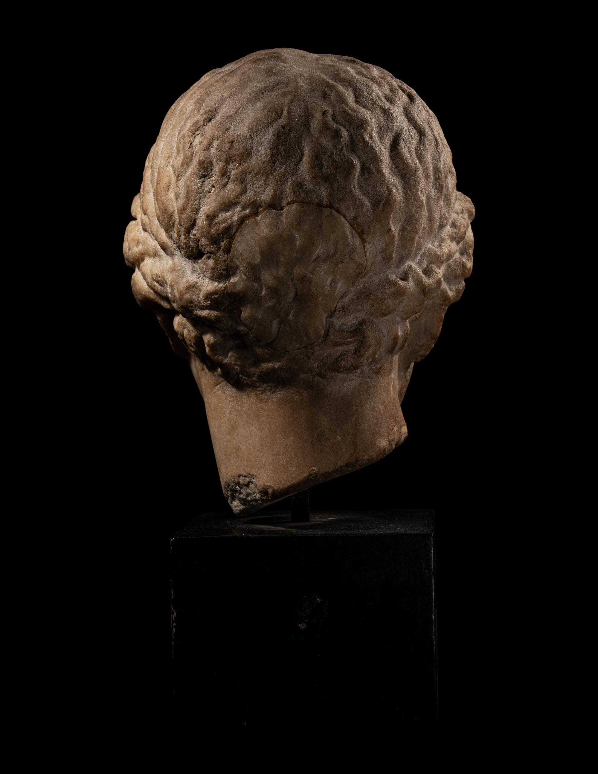 A Hellenistic Marble Head of a Woman