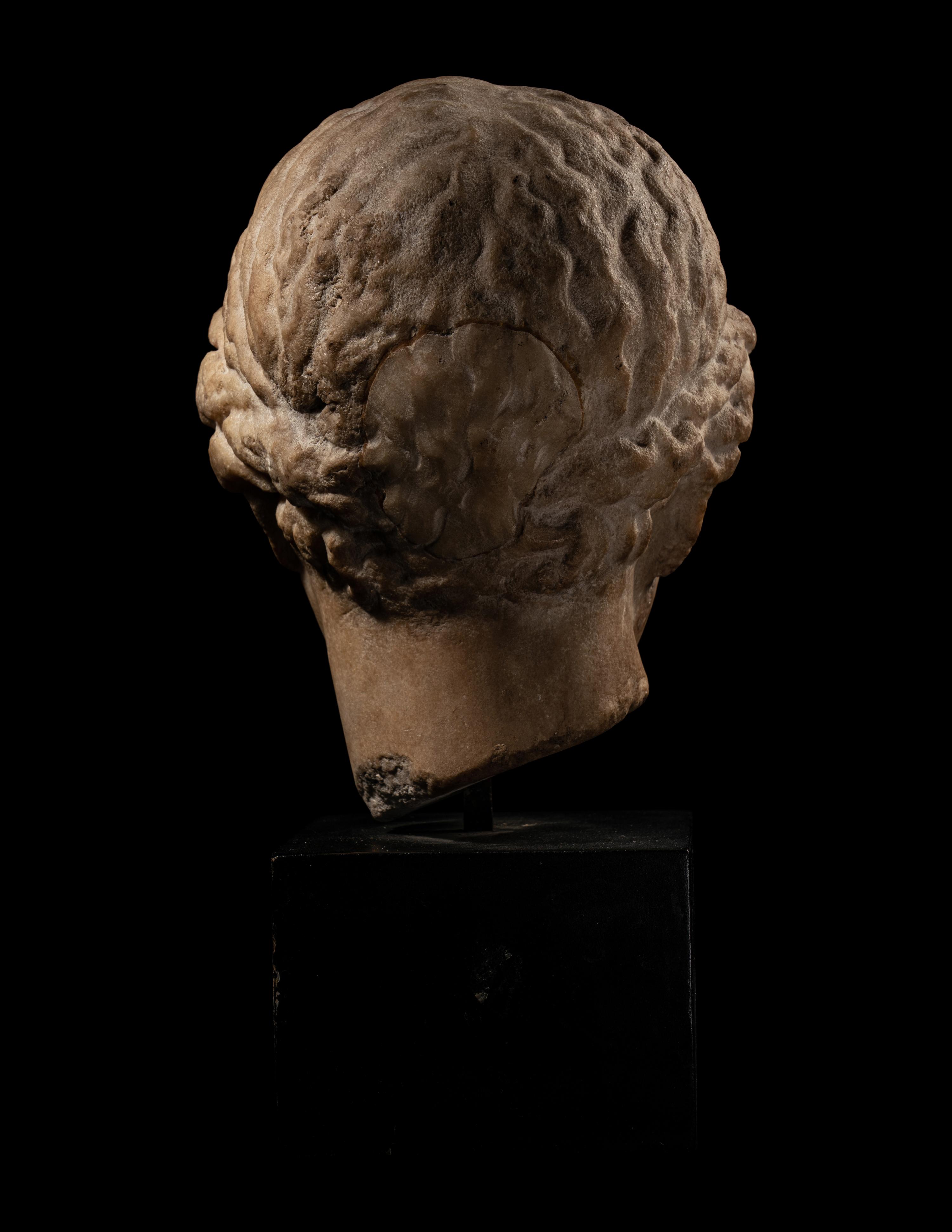 A Hellenistic Marble Head of a Woman