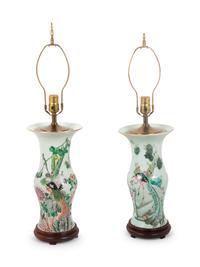A Pair of Chinese Porcelain Vases