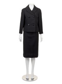 Three Vintage Couture Items: Jacques Heim, Paul-Louis Orrier & Jean Dargence, 1950-60s
