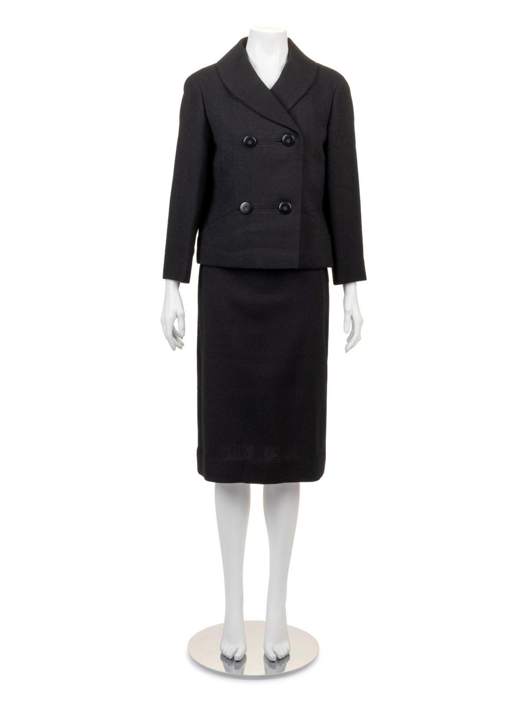 Three Vintage Couture Items: Jacques Heim, Paul-Louis Orrier & Jean Dargence, 1950-60s