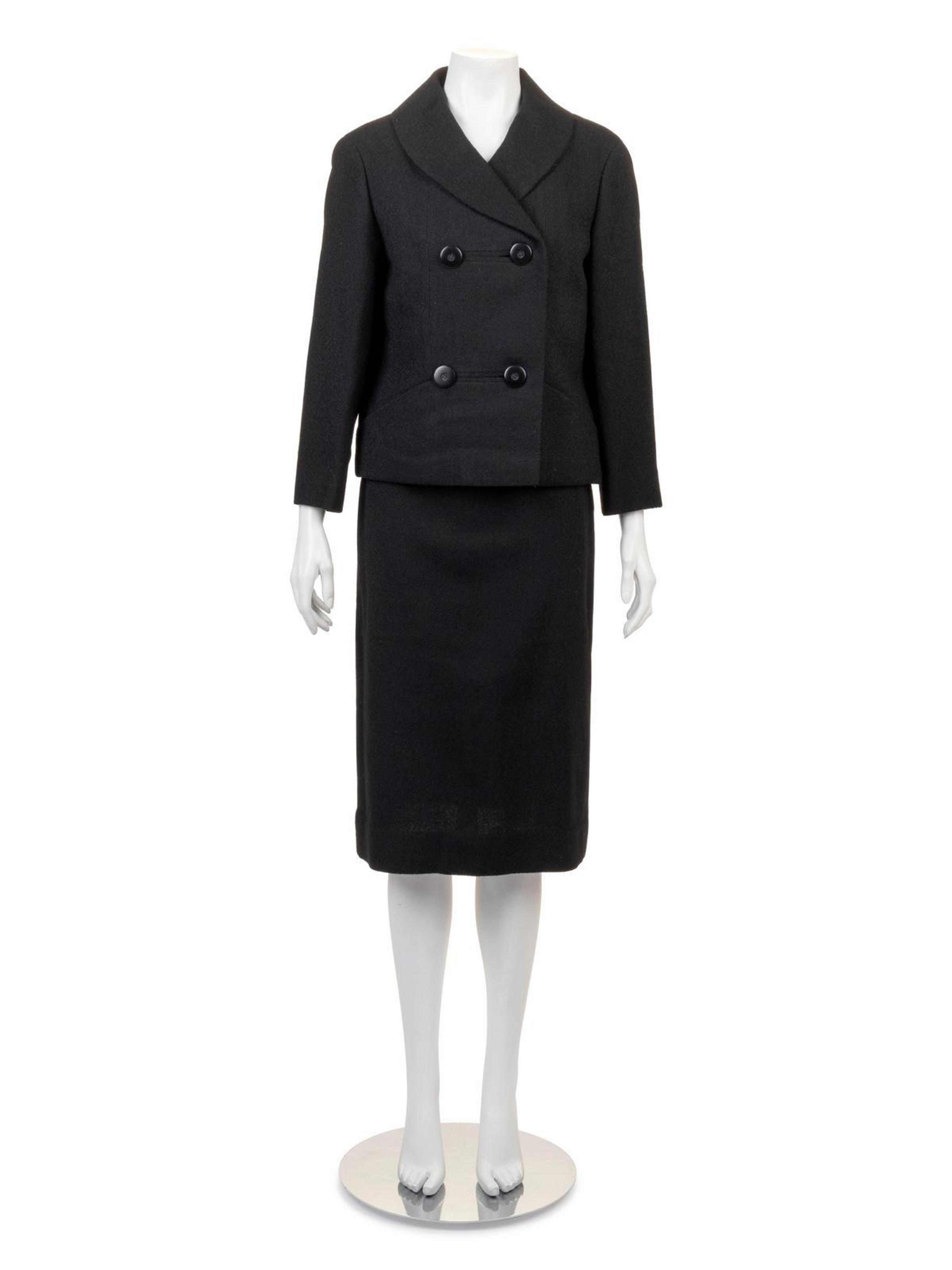 Three Vintage Couture Items: Jacques Heim, Paul-Louis Orrier & Jean Dargence, 1950-60s