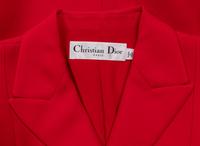Christian Dior, Red 'Bar' Skirt Suit