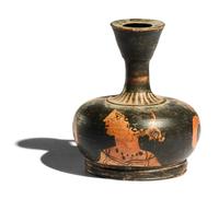 A Campanian Red-Figured Squat Lekythos