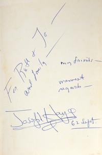 HAYES, Joseph (1918-2006). A group of 3 inscribed titles, comprising: