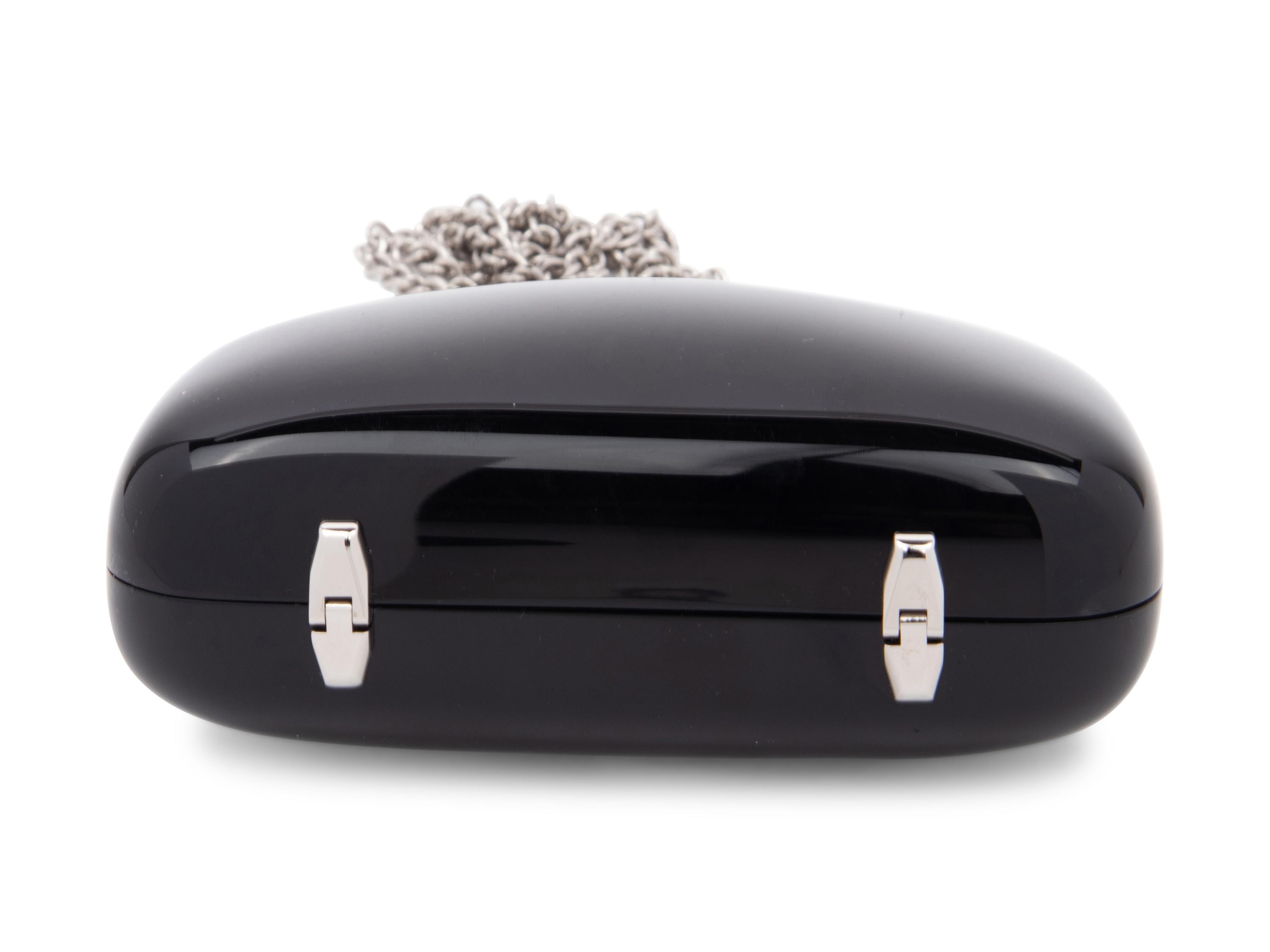 Chanel Camellia and Logo Plastic Clutch, 2006-08