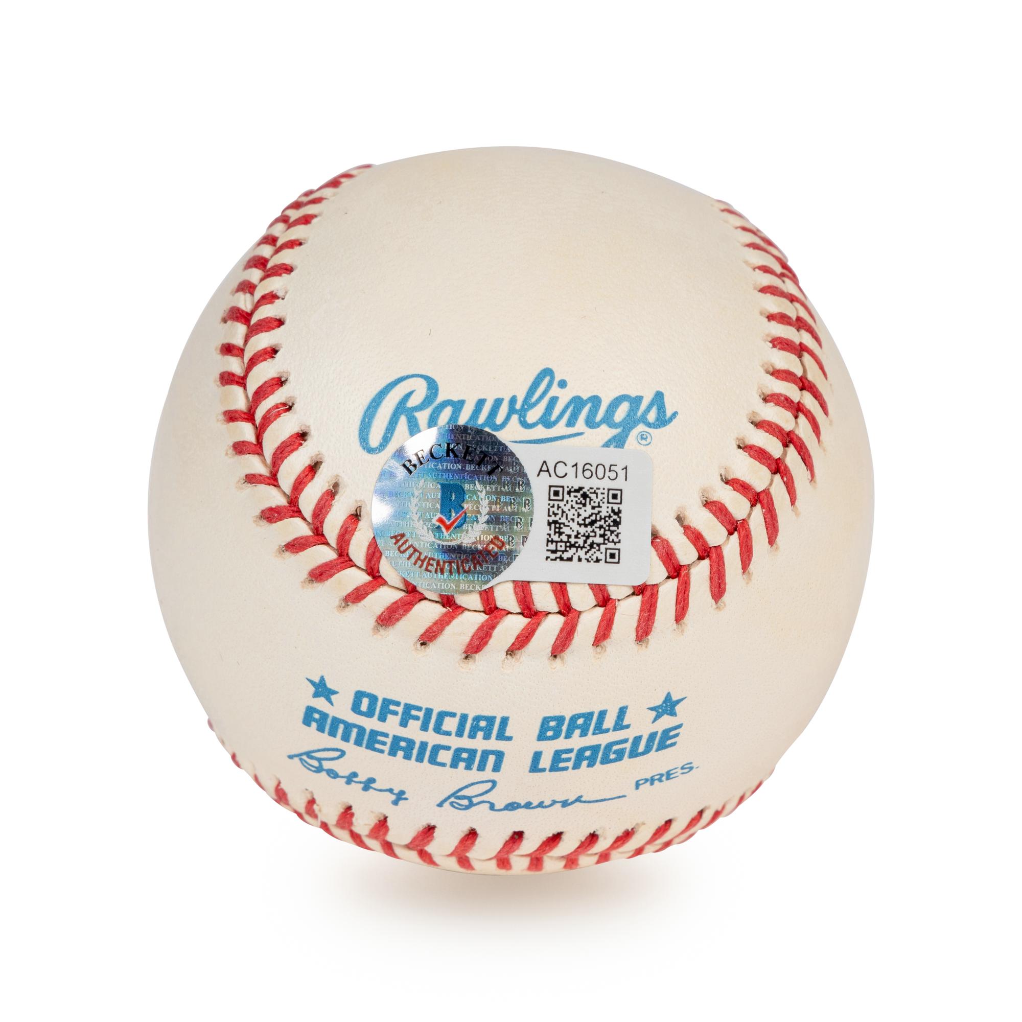 A Yogi Berra and Whitey Ford Dual Signed Autograph Baseball (Beckett Authentication Services Letter),