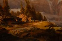 Landscape with Mountains