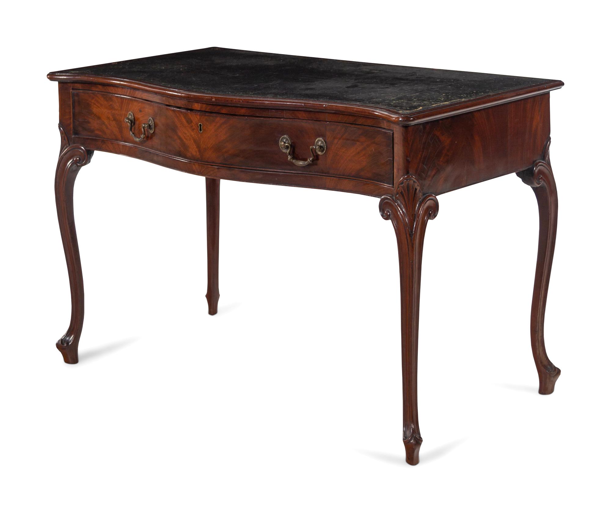 A George II Style Mahogany Writing Table