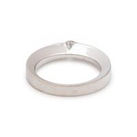 CARTIER, WHITE GOLD AND DIAMOND RING