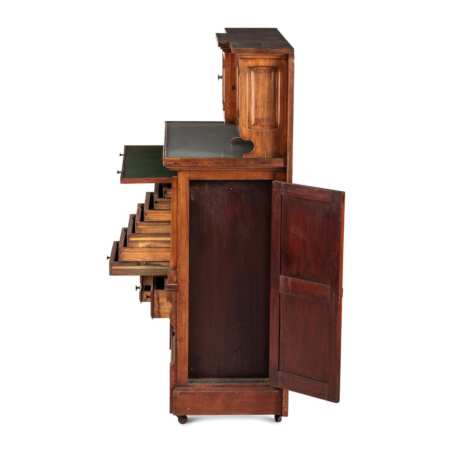 A Shop Storage and Display Cabinet in Oak