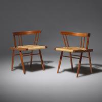 Grass Seat dining chairs, set of 8, 1964/1969