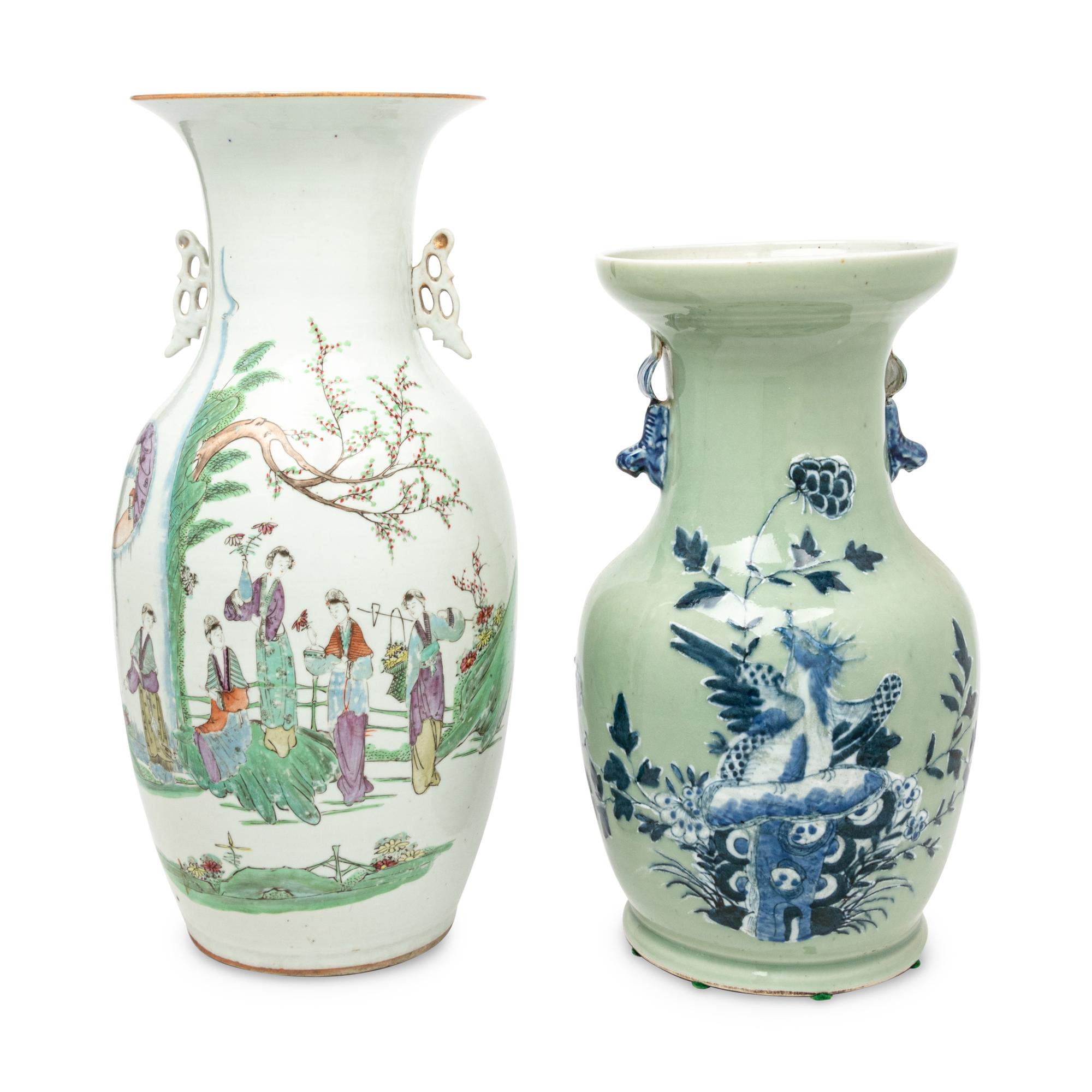 Two Chinese Porcelain Vases